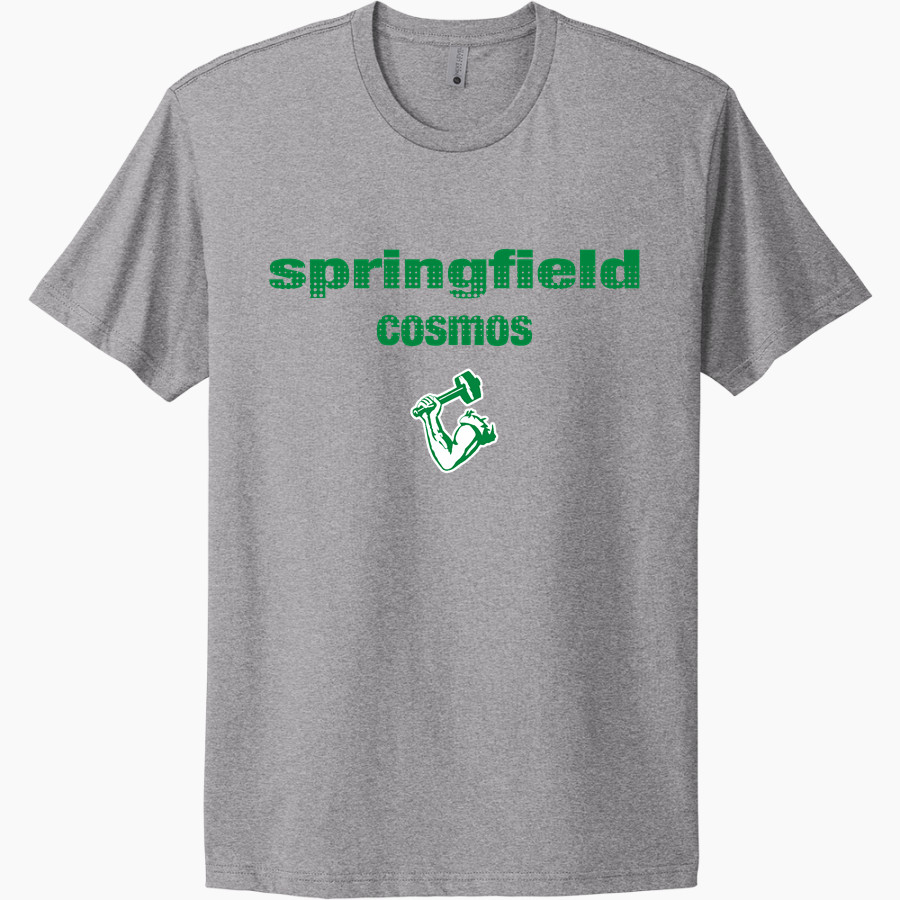 SPRINGFIELD HIGH SCHOOL COSMOS <span class="pdp-name-mascot">SPRINGFIELD COSMOS</span> Next Level Apparel Unisex Cotton Tee