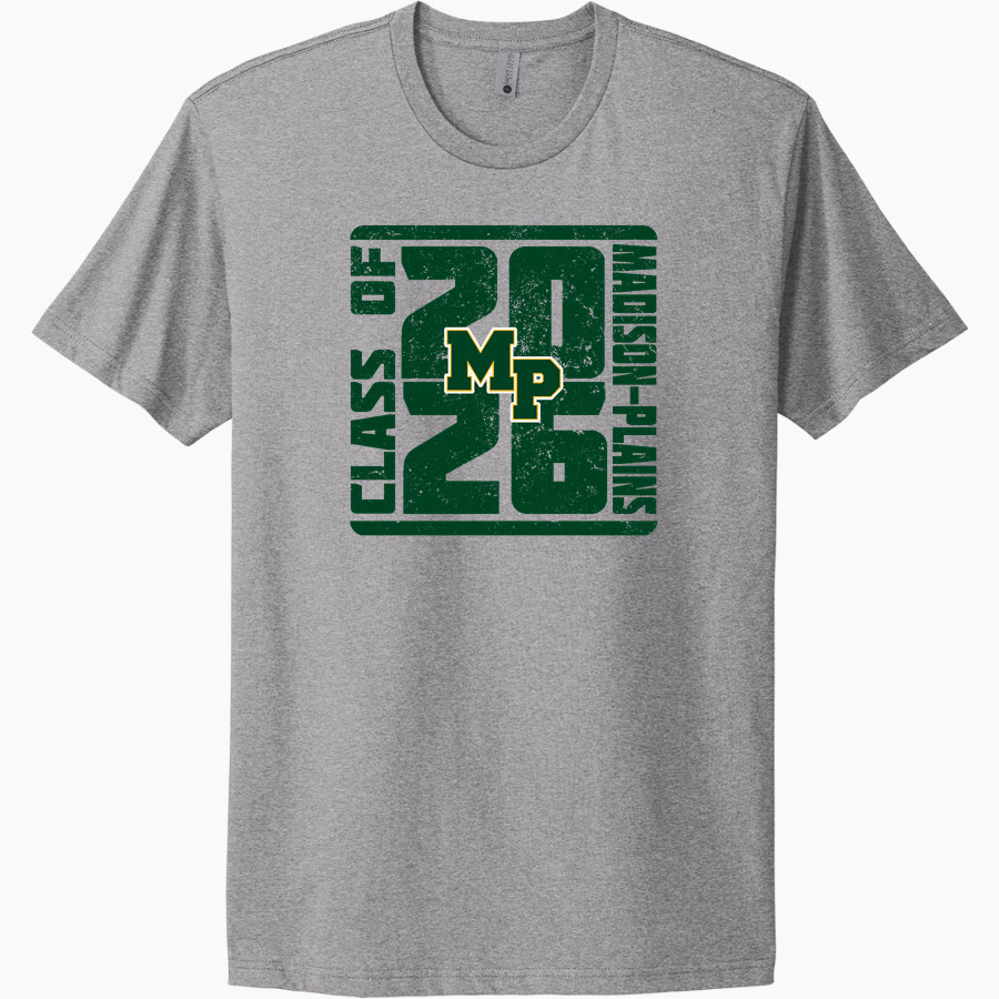 Madison-Plains Golden Eagles <span class="pdp-name-mascot">MADISON-PLAINS EAGLES</span> Next Level Apparel Unisex Cotton Tee