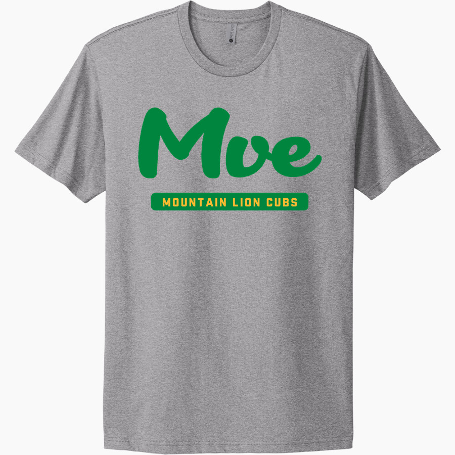 Methow Valley Elementary Mountain Lion Cubs <span class="pdp-name-mascot">Methow Valley Elementary School Mountain Lion Cubs</span> Next Level Apparel Unisex Cotton Tee
