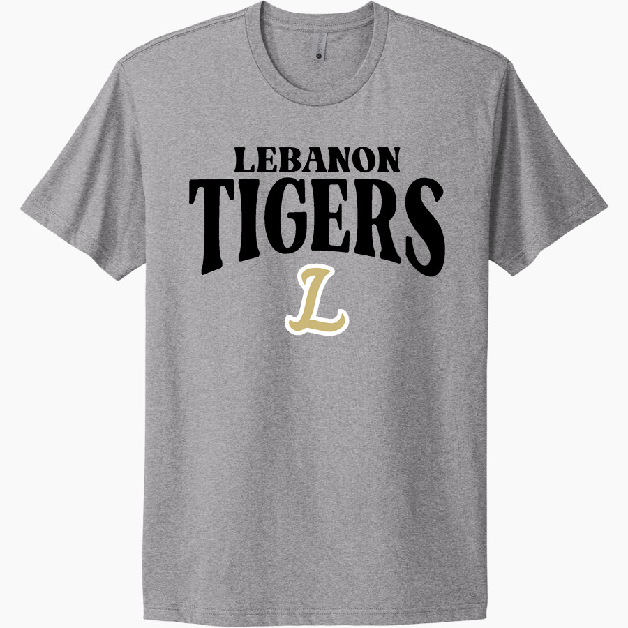 Lebanon Tigers <span class="pdp-name-mascot">Lebanon Tigers</span> Next Level Apparel Unisex Cotton Tee