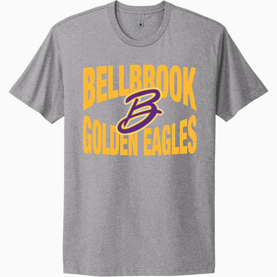 BELLBROOK GOLDEN EAGLES The Official Online Store <span class="pdp-name-mascot">BELLBROOK GOLDEN EAGLES</span> Next Level Apparel Unisex Cotton Tee