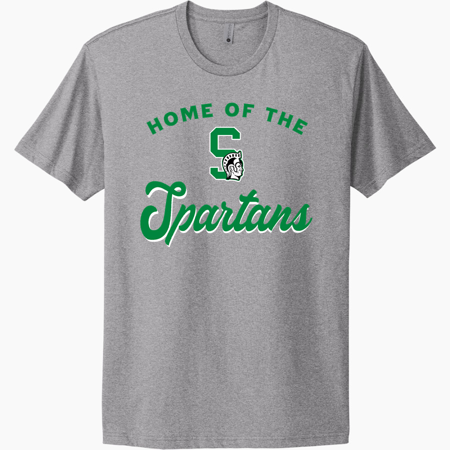WEST MONONA HIGH SCHOOL SPARTANS Next Level Apparel Unisex Cotton Tee