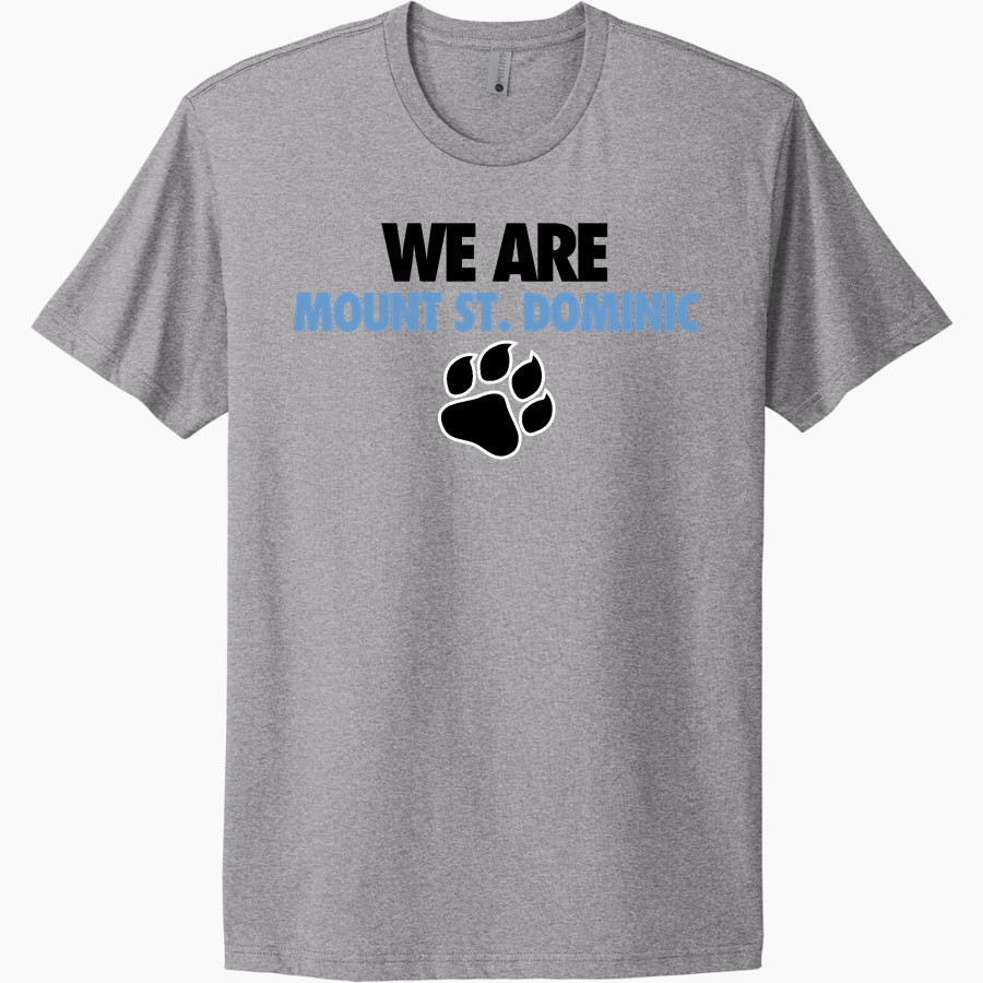 Mount St. Dominic Academy Lions Next Level Apparel Unisex Cotton Tee