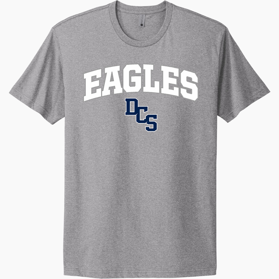 DUBOIS CHRISTIAN SCHOOLS EAGLES <span class="pdp-name-mascot">DUBOIS EAGLES</span> Next Level Apparel Unisex Cotton Tee