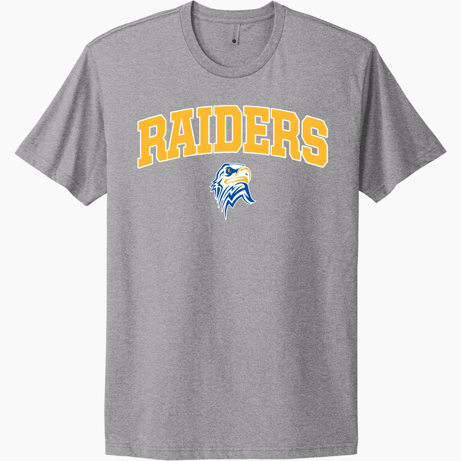North Brunswick Middle School Raiders Next Level Apparel Unisex Cotton Tee