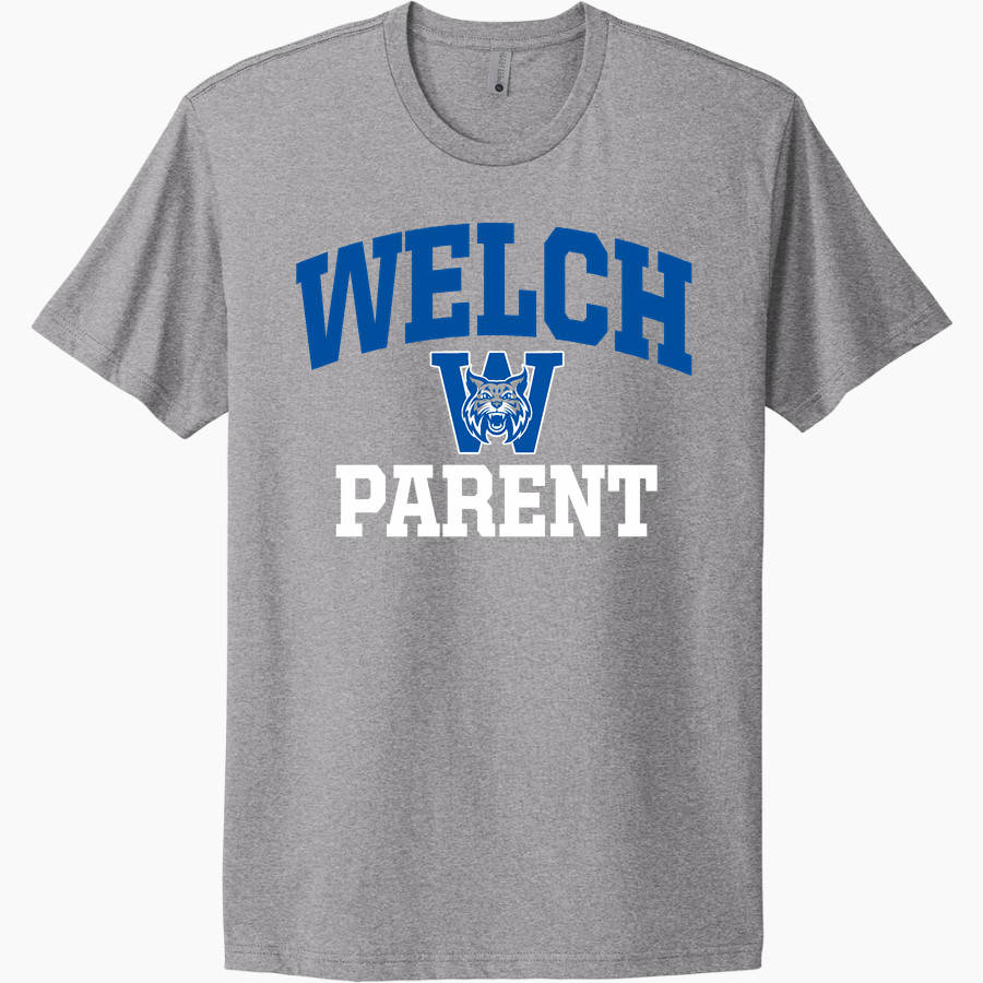 WELCH HIGH SCHOOL WILDCATS Next Level Apparel Unisex Cotton Tee