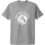 Park Elementary Lions <span class="pdp-name-mascot">Park Elementary Lions</span> Next Level Apparel Unisex Cotton Tee Front Thumbnail