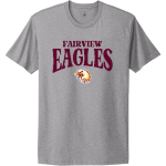 FAIRVIEW HIGH SCHOOL EAGLES <span class="pdp-name-mascot">FAIRVIEW AREA EAGLES</span> Next Level Apparel Unisex Cotton Tee Front Thumbnail
