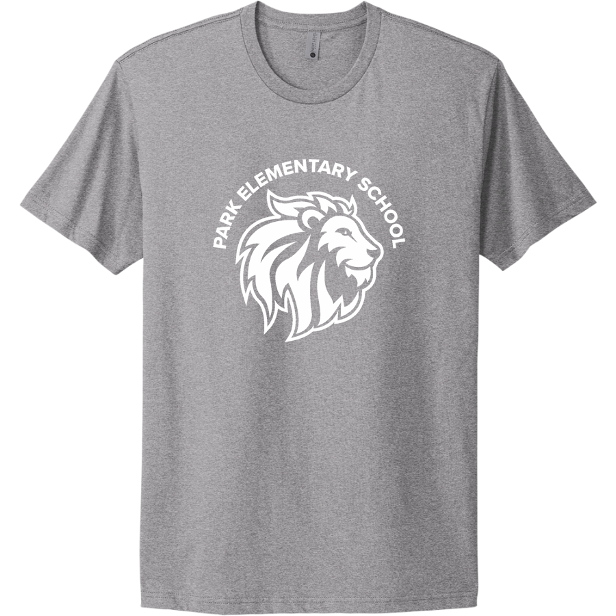 Park Elementary Lions <span class="pdp-name-mascot">Park Elementary Lions</span> Next Level Apparel Unisex Cotton Tee