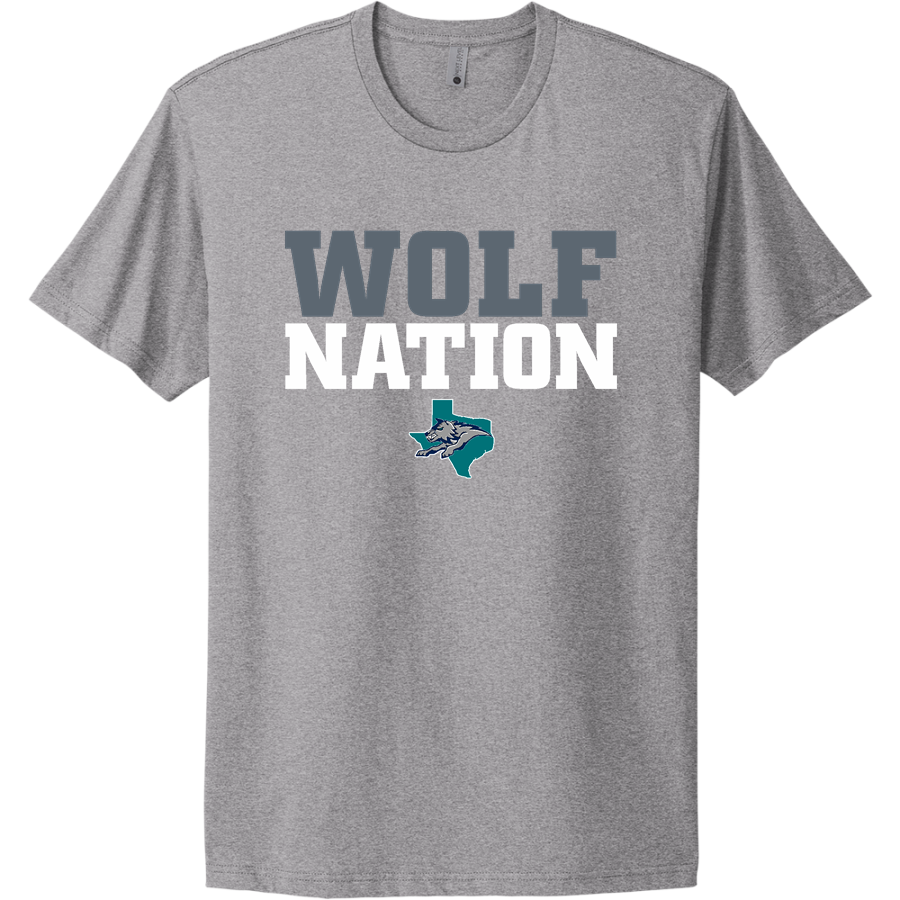 RANCHVIEW HIGH SCHOOL WOLVES <span class="pdp-name-mascot">RANCHVIEW WOLVES</span> Next Level Apparel Unisex Cotton Tee