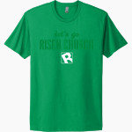Risen Church <span class="pdp-name-mascot">Risen Church</span> Next Level Apparel Unisex Cotton Tee Front Thumbnail