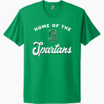WEST MONONA HIGH SCHOOL SPARTANS Next Level Apparel Unisex Cotton Tee Front Thumbnail