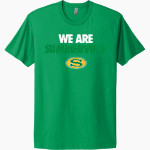 Summerville Green Wave <span class="pdp-name-mascot">Summerville Green Wave</span> Next Level Apparel Unisex Cotton Tee Front Thumbnail