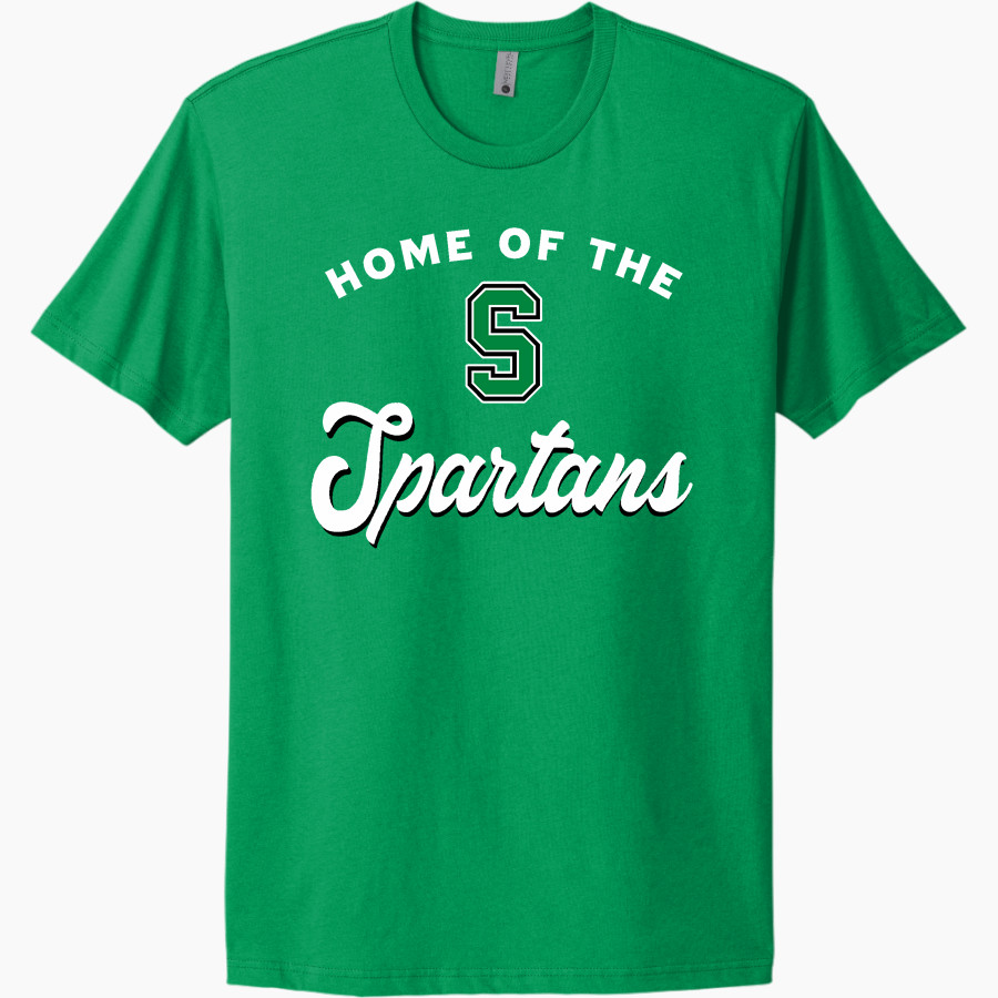 WEST MONONA HIGH SCHOOL SPARTANS Next Level Apparel Unisex Cotton Tee
