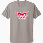 Mountain View Cougars <span class="pdp-name-mascot">Mountain View Cougars</span> Next Level Apparel Unisex Cotton Tee Front Thumbnail