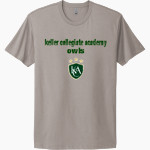 Keller Collegiate Academy Owls Next Level Apparel Unisex Cotton Tee Front Thumbnail