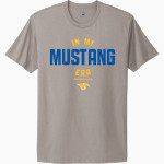 STALEY Mustangs Next Level Apparel Unisex Cotton Tee Front Thumbnail