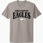 Hawaii Baptist Eagles <span class="pdp-name-mascot">HBA Eagles</span> Next Level Apparel Unisex Cotton Tee Front Thumbnail