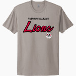 Rivermont Collegiate Lions Next Level Apparel Unisex Cotton Tee Front Thumbnail