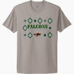 Scotts Valley Falcons Next Level Apparel Unisex Cotton Tee Front Thumbnail