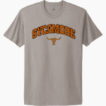 Sycamore Longhorns <span class="pdp-name-mascot">Sycamore Elementary School Longhorns</span> Next Level Apparel Unisex Cotton Tee Front Thumbnail