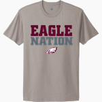 Regents Academy Eagles Next Level Apparel Unisex Cotton Tee Front Thumbnail
