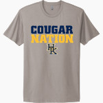 Haddam Killingworth Cougars Online Store Next Level Apparel Unisex Cotton Tee Front Thumbnail