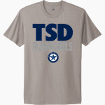 Texas School for the Deaf Next Level Apparel Unisex Cotton Tee Front Thumbnail