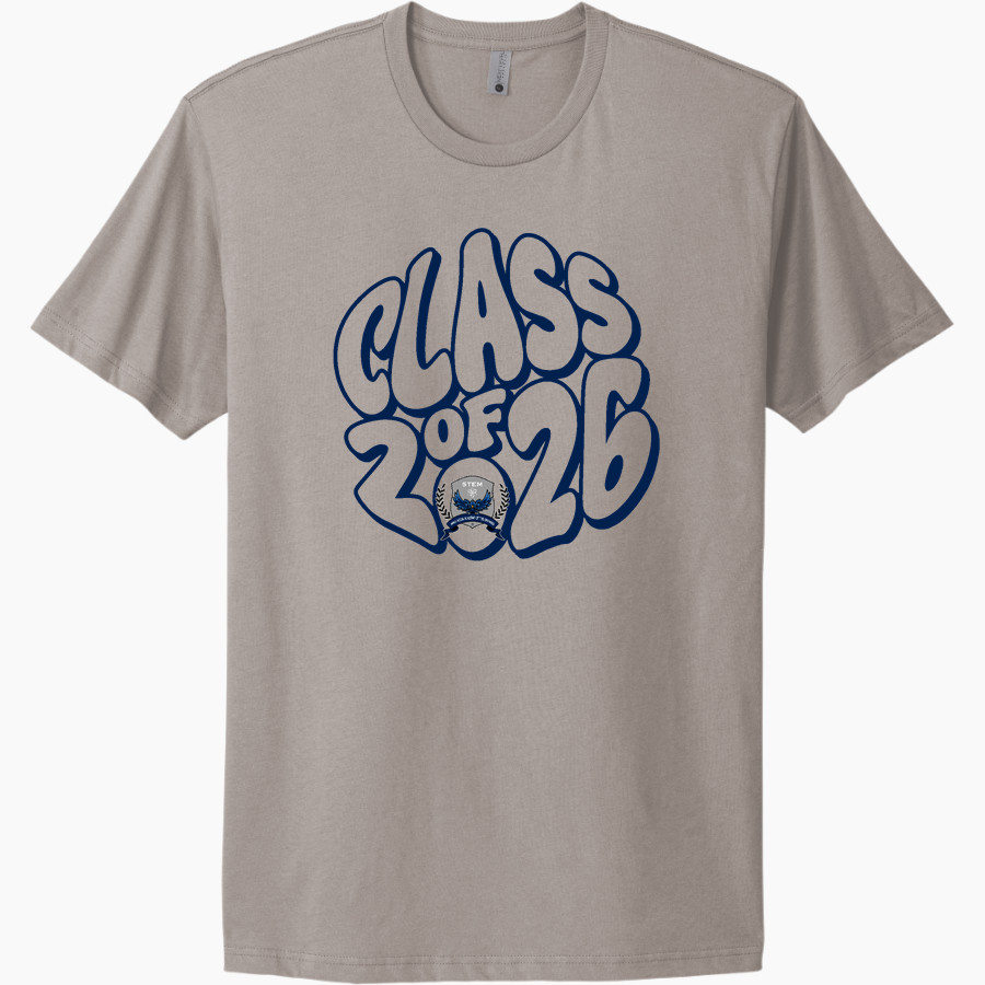 STEM Innovation Academy of the Oranges we rise together <span class="pdp-name-mascot">STEM Phoenix</span> Next Level Apparel Unisex Cotton Tee