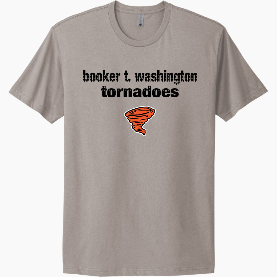 Booker T Washington Tornadoes <span class="pdp-name-mascot">Booker T. Washington Tornadoes</span> Next Level Apparel Unisex Cotton Tee