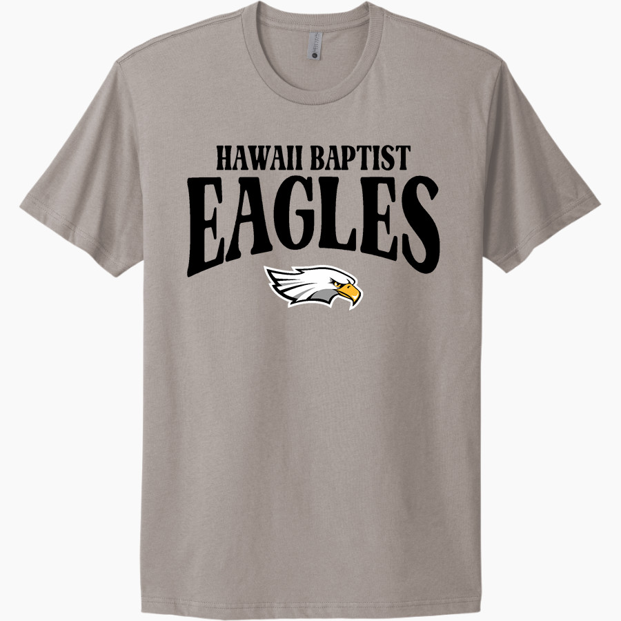 Hawaii Baptist Eagles <span class="pdp-name-mascot">HBA Eagles</span> Next Level Apparel Unisex Cotton Tee