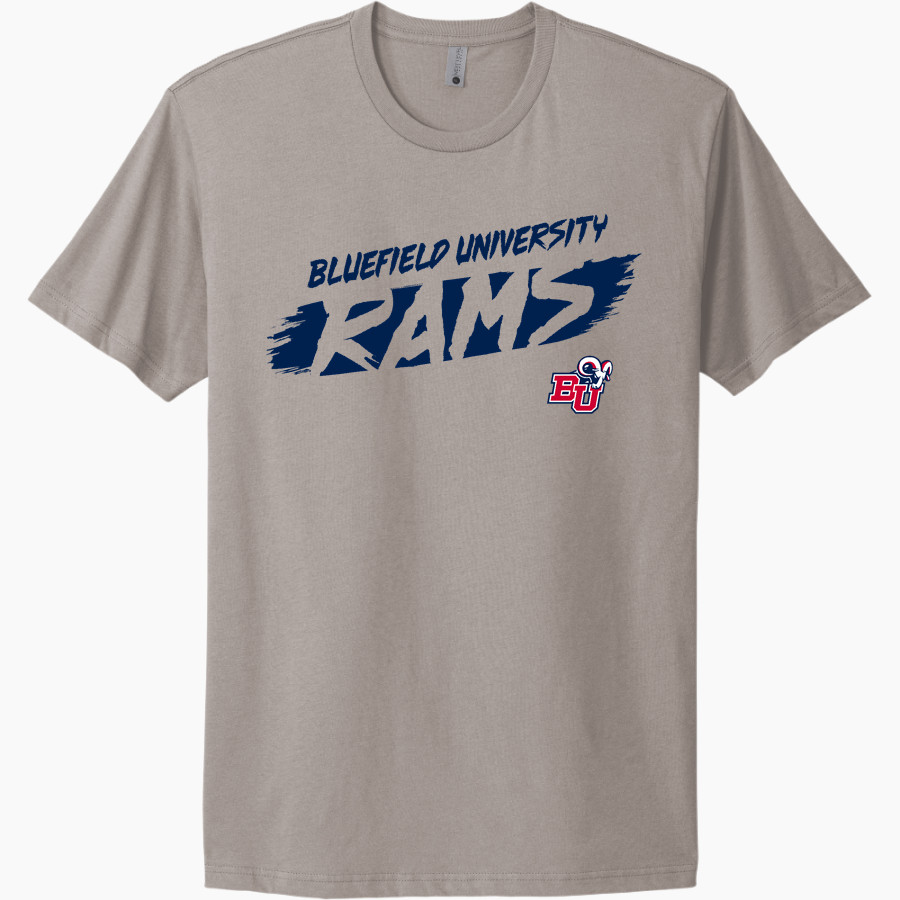 Bluefield University Sideline Store <span class="pdp-name-mascot">Bluefield University</span> Next Level Apparel Unisex Cotton Tee