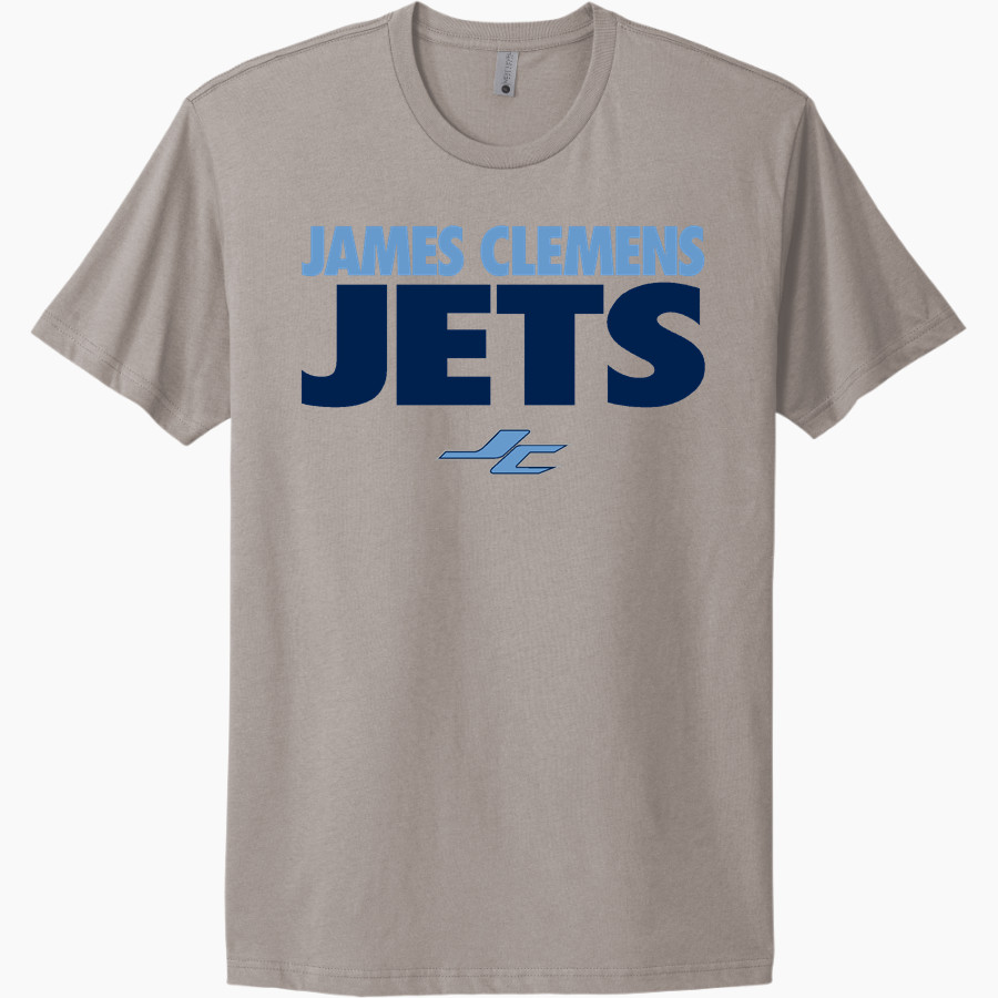 James Clemens Jets Next Level Apparel Unisex Cotton Tee