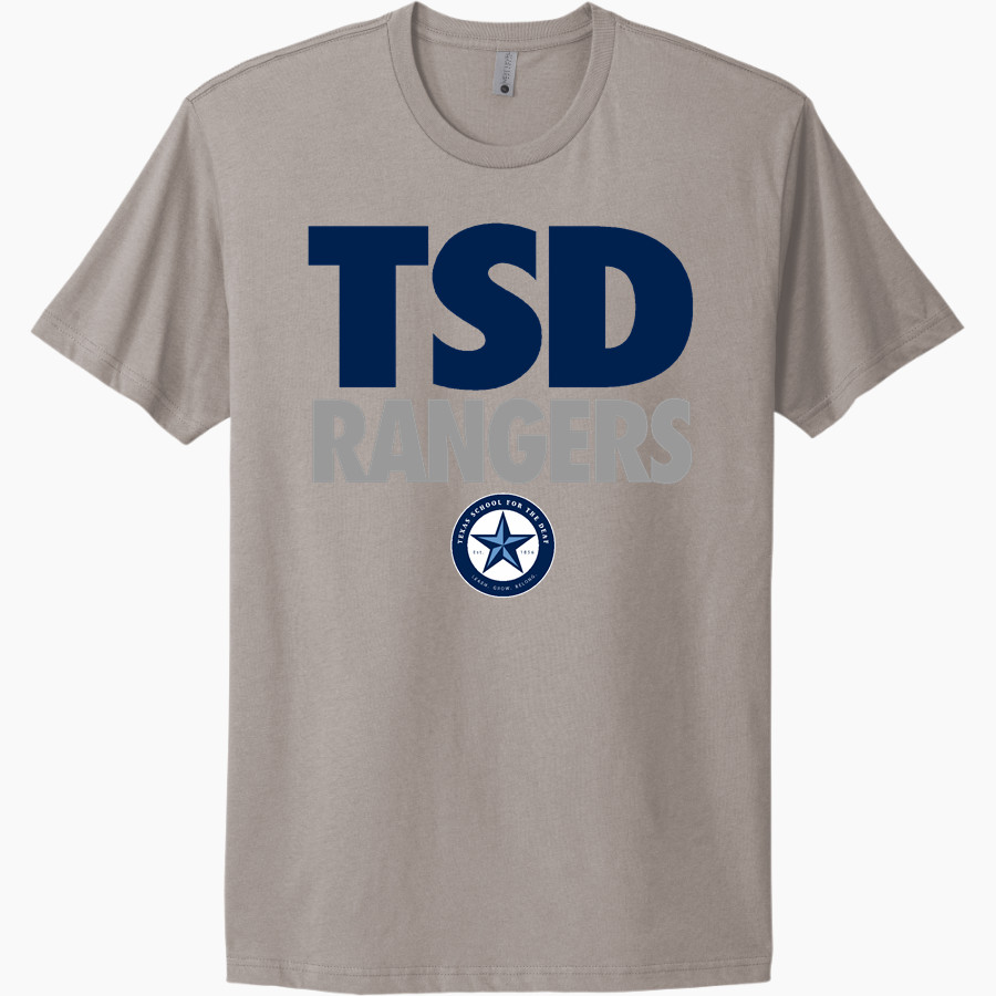 Texas School for the Deaf Next Level Apparel Unisex Cotton Tee