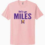 Miles Golden Bears Next Level Apparel Unisex Cotton Tee Front Thumbnail