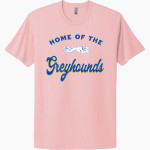 Carmel Greyhounds Greyhounds <span class="pdp-name-mascot">Carmel Greyhounds</span> Next Level Apparel Unisex Cotton Tee Front Thumbnail