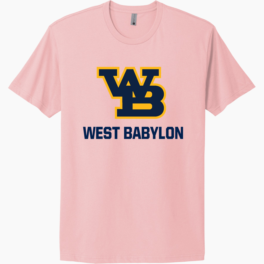 West Babylon Eagles <span class="pdp-name-mascot">West Babylon Eagles</span> Next Level Apparel Unisex Cotton Tee