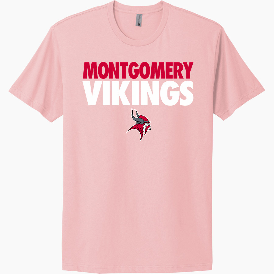 Montgomery Vikings Next Level Apparel Unisex Cotton Tee