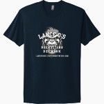 Lance O's Recruiting Network Lance O's Recruiting <span class="pdp-name-mascot">Lanceo's Recruiting Network</span> Next Level Apparel Unisex Cotton Tee Front Thumbnail