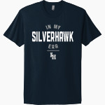 Lake Howell Silverhawks Next Level Apparel Unisex Cotton Tee Front Thumbnail