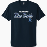 RICHMOND HIGH SCHOOL BLUE DEVILS <span class="pdp-name-mascot">RICHMOND BLUE DEVILS</span> Next Level Apparel Unisex Cotton Tee Front Thumbnail