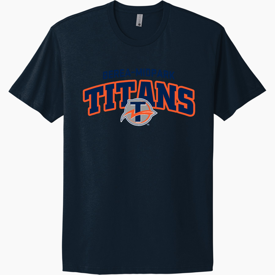 BEREA-MIDPARK HIGH SCHOOL TITANS <span class="pdp-name-mascot">BEREA - MIDPARK TITANS</span> Next Level Apparel Unisex Cotton Tee