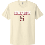Sparkman Senators <span class="pdp-name-mascot">Sparkman Senators</span> Next Level Apparel Unisex Cotton Tee Front Thumbnail