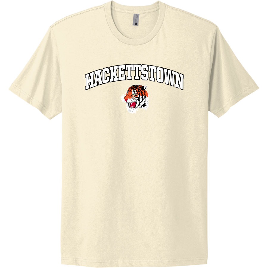 HACKETTSTOWN HIGH SCHOOL TIGERS <span class="pdp-name-mascot">HACKETTSTOWN TIGERS</span> Next Level Apparel Unisex Cotton Tee