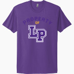 LUFKIN HIGH SCHOOL PANTHERS <span class="pdp-name-mascot">LUFKIN PANTHERS</span> Next Level Apparel Unisex Cotton Tee Front Thumbnail