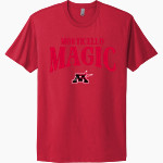 Monticello Magic <span class="pdp-name-mascot">Monticello Magic</span> Next Level Apparel Unisex Cotton Tee Front Thumbnail