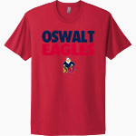 Oswalt Eagles <span class="pdp-name-mascot">Oswalt Academy Eagles</span> Next Level Apparel Unisex Cotton Tee Front Thumbnail