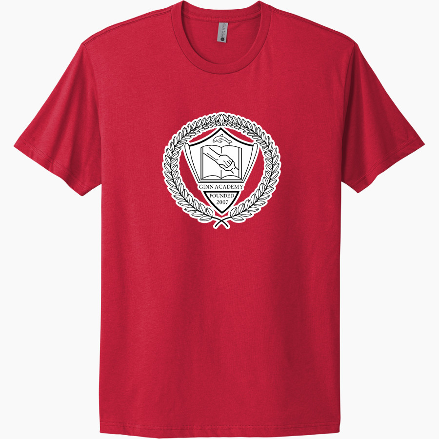 GINN ACADEMY CRAZYLEGS <span class="pdp-name-mascot">GINN CRAZYLEGS</span> Next Level Apparel Unisex Cotton Tee