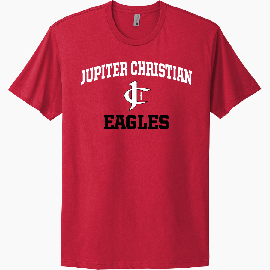 Jupiter Christian Eagles Next Level Apparel Unisex Cotton Tee