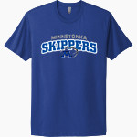 Minnetonka Skippers <span class="pdp-name-mascot">Minnetonka Skippers</span> Next Level Apparel Unisex Cotton Tee Front Thumbnail